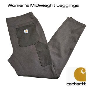 Carhartt Women's Midweight Leggings - Dark Gray